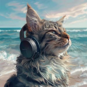 Ocean Purrs: Cats Calming Melodies - Jazz Music for Cats