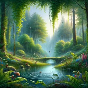 Raindrop Rhapsody: Nature’s Tune - 432Hz Miracle Hz Tones