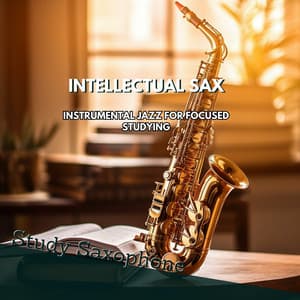 Intellectual Sax: Instrumental Jazz for Focused Studying - Study Saxophone