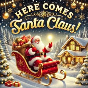 Here Comes Santa Claus! - Top Hits Christmas Music
