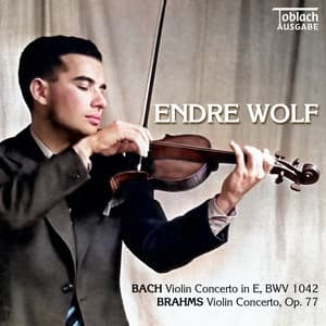 Endre Wolf Plays Bach and Brahms Concertos - Endre Wolf