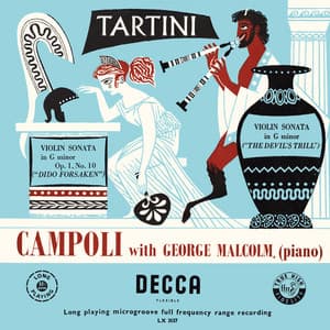 Tartini: Two Violin Sonatas; Bruch: Violin Concerto No.1 - Alfredo Campoli
