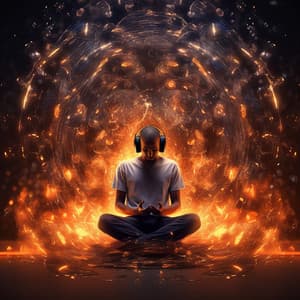 Fire Meditation: Flickering Calm Chorus - Tonal Zen