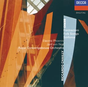 Berio: Formazioni; Folk Songs; Sinfonia - Luciano Berio