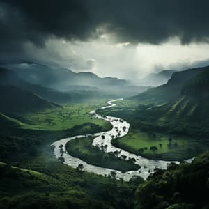 Música Combinada Con Lluvia: Retiro Relajante Con Lluvia - Estación tormentosa