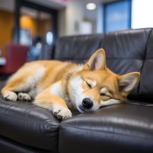 Sereno Ensamble De Ladridos A La Luz Del Fuego: Música Para Aliviar El Estrés - Música tranquila para la cena