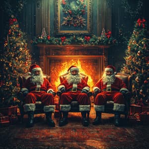 Merry Melodies: Cozy Winter Nights - Christmas Music Background