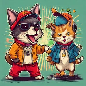 Chill Beats: Hip Hop Music for Pets - Binaural Beats Research