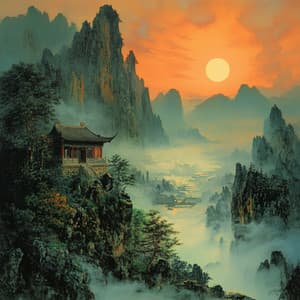 Tranquil Nature Soundscape - Chinese Music