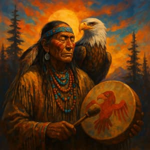 Lot Orła w Szamański Świat - Omena Szaman