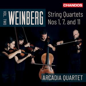 Weinberg: String Quartets Nos. 1, 7 & 11, Vol. 2 - Mieczysław Weinberg