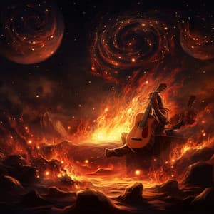 Harmonic Flames' Concentrated Mind: Fire Bonfire Music - Non-stop Nature Channel