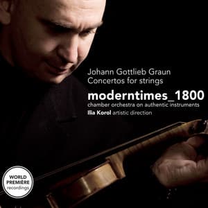 Graun: Concertos for Strings - Johann Gottlieb Graun