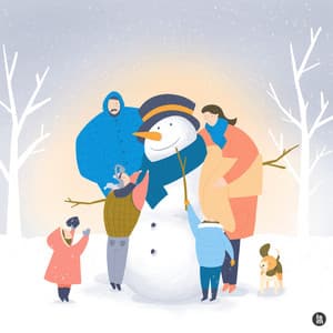 Warm scenery in the cold winter - BGM Teacher