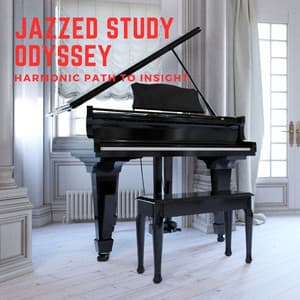 Piano Jazzed Study Odyssey: Harmonic Path to Insight - Cozy Coffee Shop Jazz