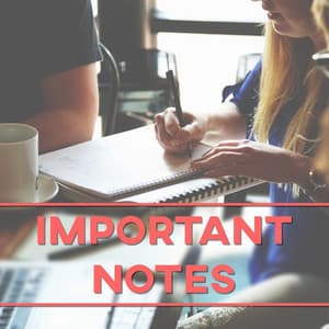 Important Notes – Noteworthy, Spotlight, Listen Lectures, Energy Intellect, Study Books, Book - Study Music Universe