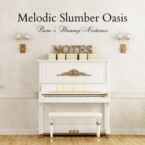 Melodic Slumber Oasis: Piano's Dreamy Nocturnes - Dreamy Piano Sounds