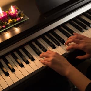 Enchanted Melodies: The Piano's Midnight Lullaby - Coffee Shop Jazz Relax