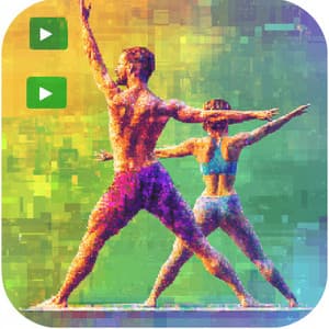 Skuggspel Celeste: Solens Själfulla Yoga Magi - Yoga ASMR