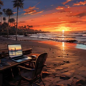 Océano Binaural Para El Trabajo: Ambiente De Olas Productivo - Ondas cerebrales binaurales