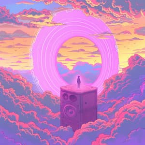 Chromatische Traumlandschaft: Durchstreifen der rosa Weite des Traumlandes - Weißen Rauschens