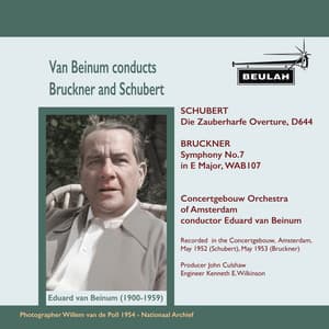 Van Beinum Conducts Bruckner and Schubert - Anton Bruckner