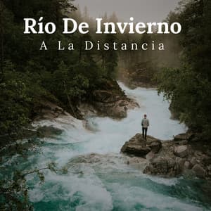 Río De Invierno A La Distancia - Ciencia de la cascada
