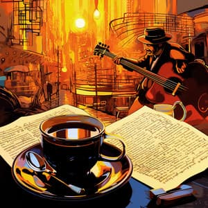 The Java Jive Jazz Club - Cozy Coffee Shop