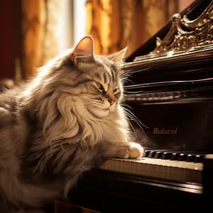 Serenidad Elevada Para Gatos: Armonía De Los Susurros De Un Piano De Jazz - Cool Jazz Chill