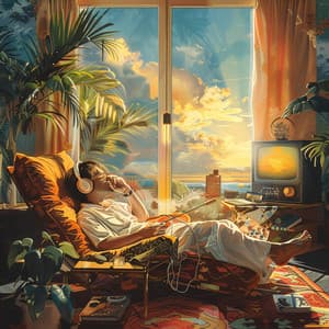 Music for Relaxation: Harmonic Calm Echoes - Waves of Relax