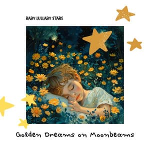 Golden Dreams on Moonbeams - Baby Lullaby Stars