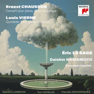 Concert de Chausson - Quintette de Vierne - Eric Le Sage