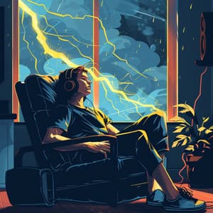 Thunder's Relaxation Melody: Calm Tunes - Deep Relaxation Echoes