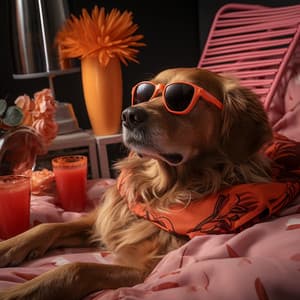 Tranquilas Ondas De Ladridos: Ondas Theta, Lluvia - Ambiente en Bucle