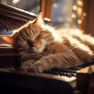 Maullidos A La Luz De La Luna: Sueños De Piano Para Bigotes Curiosos - Colectivo de música de piano triste