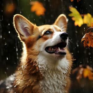 Aullidos Armoniosos Bajo La Lluvia: Música Para Aliviar El Estrés En Perros - Ruidos calmantes