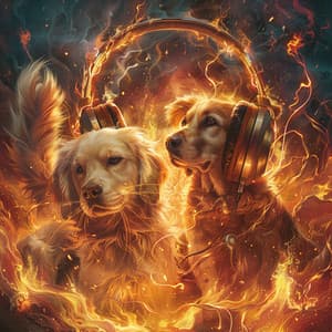 Warm Hearth Pets: Soothing Fire Music for Animals - Calming Music For Pets