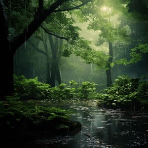 Lluvia Somnolienta: Melodías Relajantes Binaurales - Música para dormir profundo Delta Binaural 432 Hz