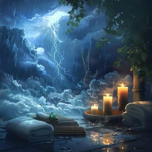 Thunder's Caress: Spa Music Serenity - Relaxing Asian Spa Music