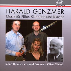 Harald Genzmer: Musik für Flöte, Klarinette und Klavier - Harald Genzmer