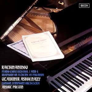 Rachmaninov: Piano Concertos Nos. 1 & 4; Paganini Variations - Sergei Rachmaninoff