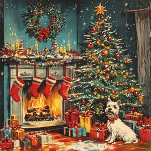 Festive Fireside: Melodies & Glow - #Relaxing