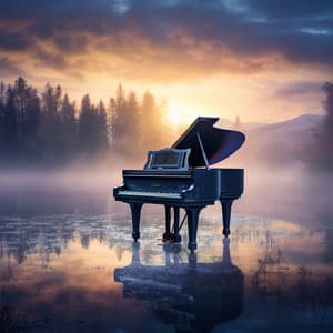 Piano Reflections: Echoes of Calm - Piano Mood