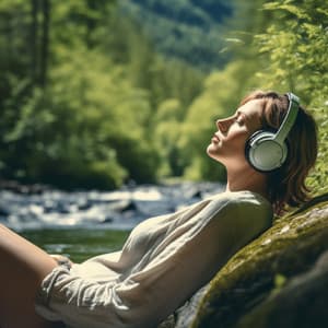River Relaxation: Peaceful Flow Melody - Cleaning Music
