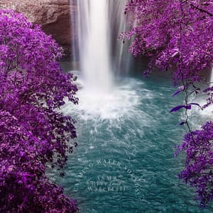 Calming Water Sounds - ASMR River & Waterfall