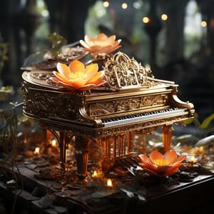 Loto Desplegado: Ecos De Piano Para Un Movimiento Consciente - Instrumentales de jazz para piano