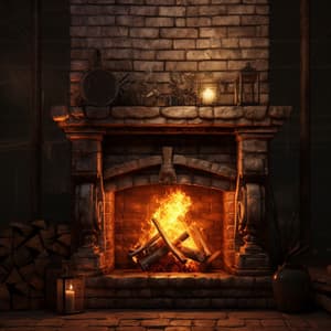 Cats' Fireside Serenity: Soothing Ember Ambience - Music For Cats