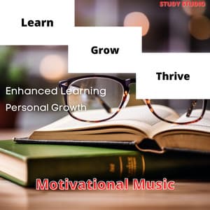 Learn, Grow, Thrive - Enhanced Learning, Personal Growth, Motivational Music - Study Studio