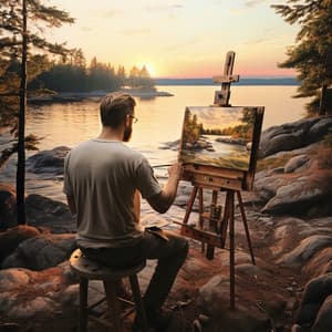 Musical Blaze: Fire for Intensive Study - Calm Music