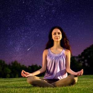 Midnight Rainforest Retreat: Ambient Music for Serene Meditation Sessions - Rainfall Meditations